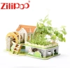 3d jigsaw puzzle wholesale toy manufacturer, 3D jigsaw puzzle custom gift toys given away details Picture